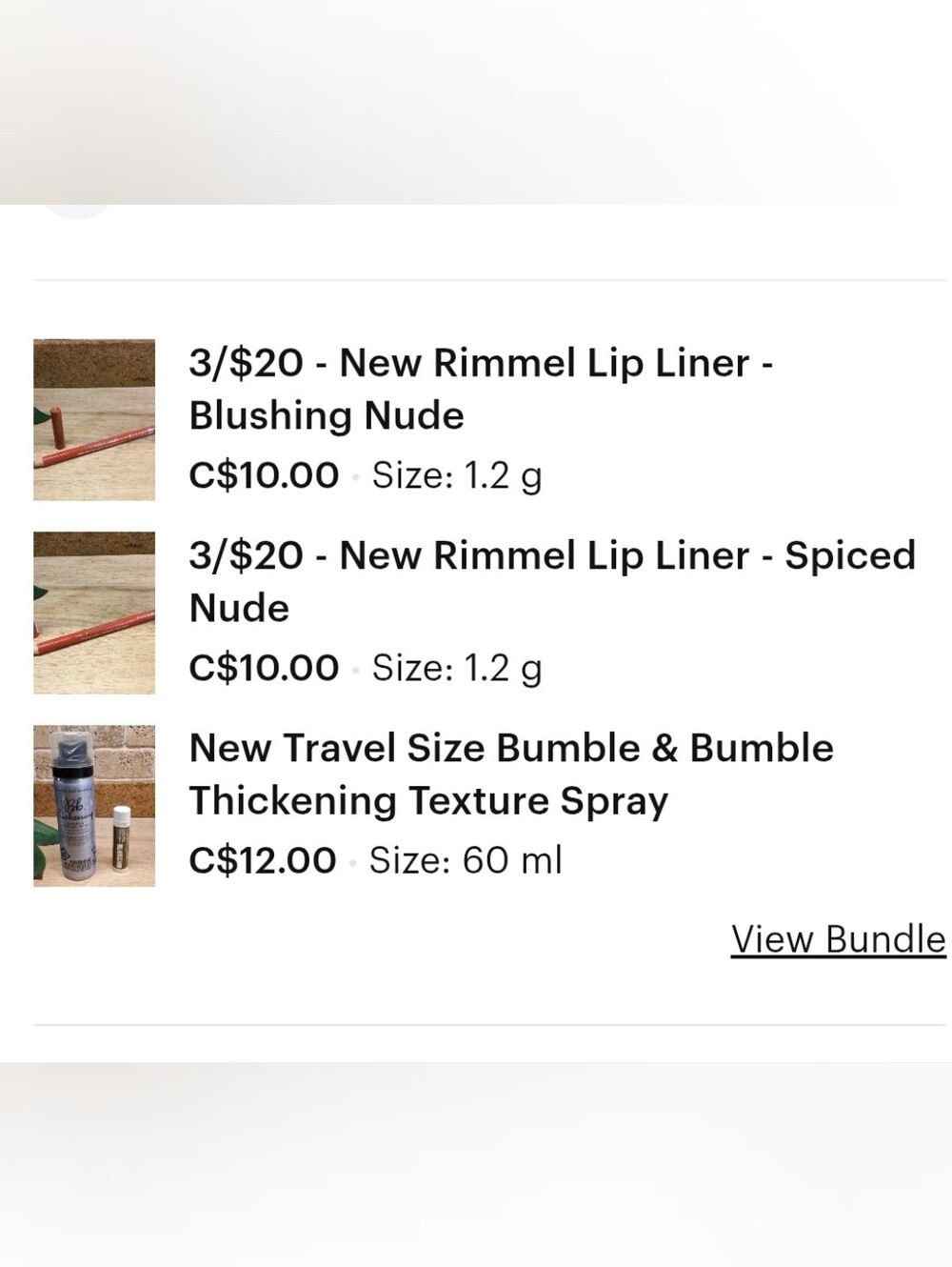 Bundle for roopfaheem